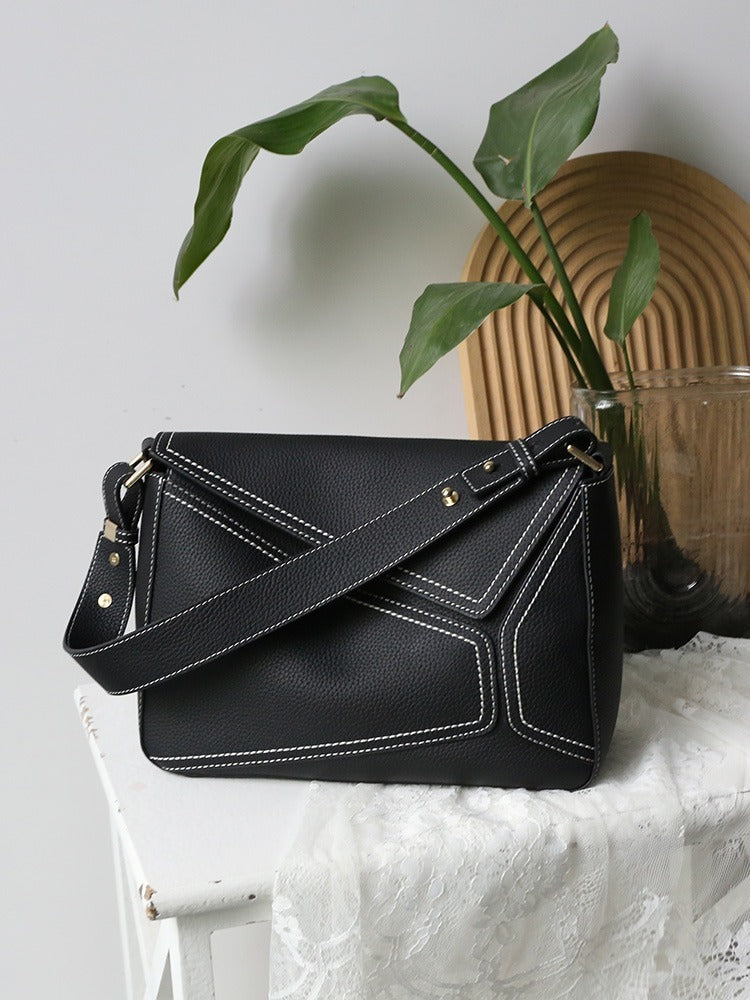 Bolso de piel de vaca