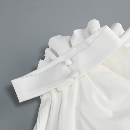 Vestido Halter Backless Elegante